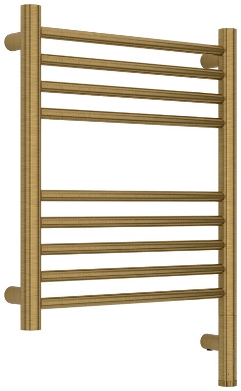 Полотенцесушитель электрический Сунержа Богема 3.1 051-6005-5040 60x45 см, подключение справа, состаренная латунь, лесенка