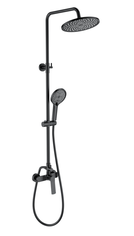 Душевая стойка Wonzon & Woghand WW-B3200-MB матовая черная