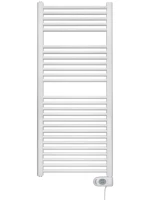 Полотенцесушитель электрический Zehnder Aura PBEBZ-120-050/MQ RAL 9016 120x50 белый