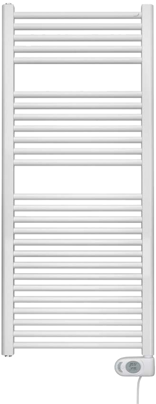 Полотенцесушитель электрический Zehnder Aura PBEBZ-120-050/MQ RAL 9016 120x50 белый