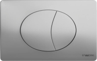 Комплект Унитаз подвесной Ceramicanova Metric Rimless CN3007 с микролифтом, безободковый + Инсталляция STWORKI + Кнопка 230823 хром матовый