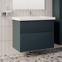 Тумба с раковиной ASB-Woodline Гранада 80 авокадо софт