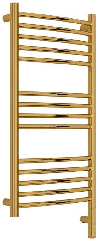 Полотенцесушитель электрический Сунержа Богема 3.1 03-6003-8040 90x45 см, подключение справа, золото, лесенка