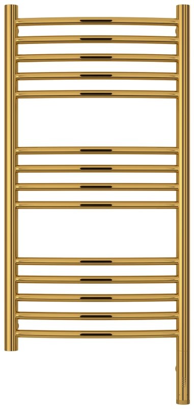 Полотенцесушитель электрический Сунержа Богема 3.1 03-6003-8040 90x45 см, подключение справа, золото, лесенка