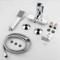 Смеситель для ванны с душем Frap H46 F3246 хром Смеситель для ванны с душем Frap H46 F3246 хром