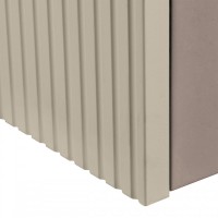 Тумба под раковину без столешницы AQUATON Ар-Деко 85 подвесная, 2 ящика, кашемир