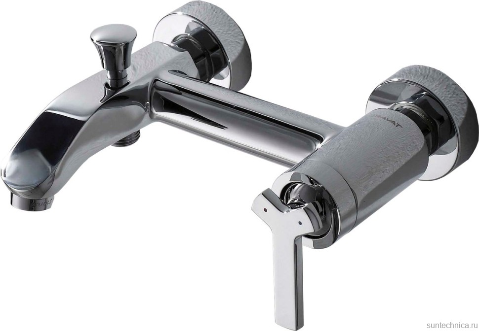 Смеситель для ванны с душем Bravat Waterfall F673107C-01