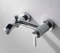 Смеситель для ванны с душем Bravat Waterfall F673107C-01