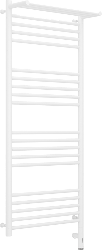 Полотенцесушитель электрический Сунержа Богема 3.0 120х50 с полкой, белый, R