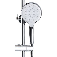 Душевая стойка AZARIO Arizona  Round AZ-20R хром