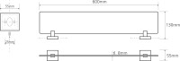 Полка Bemeta Beta 132102042