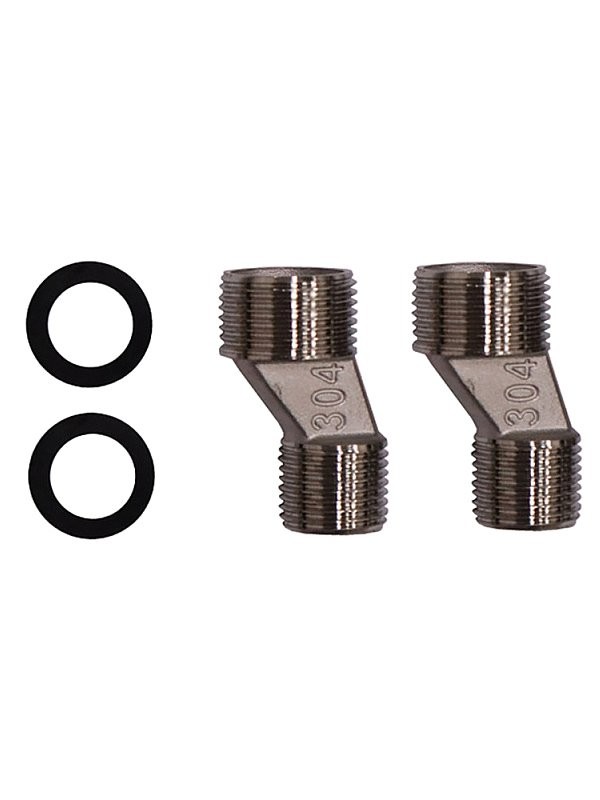 Душевая стойка AZARIO Lursy AZ-K2349B черная матовая