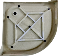 Душевой уголок Orange E01 090TB/G 90x90, с поддоном