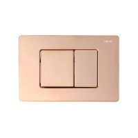 Кнопка смыва для унитаза Abber AC0120RG нержавеющая сталь, цвет розовое золото