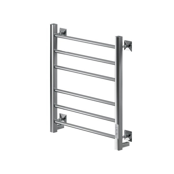 Полотенцесушитель электрический Comfysan Unico-K EC-6 60x55 см, подключение справа, слева, хром, лесенка