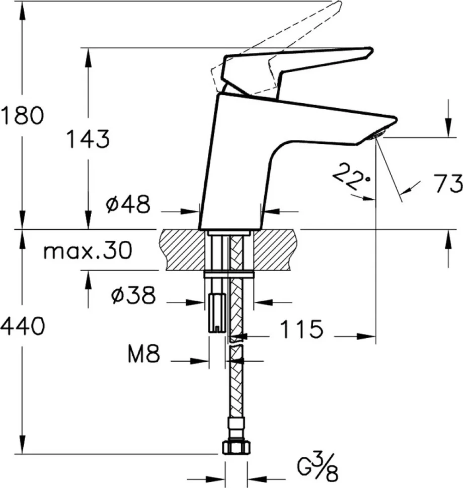 Комплект для ванной VitrA A42242EXP хром