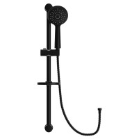 Душевой гарнитур Cersanit Лара (Lara) 68146 матовый черный