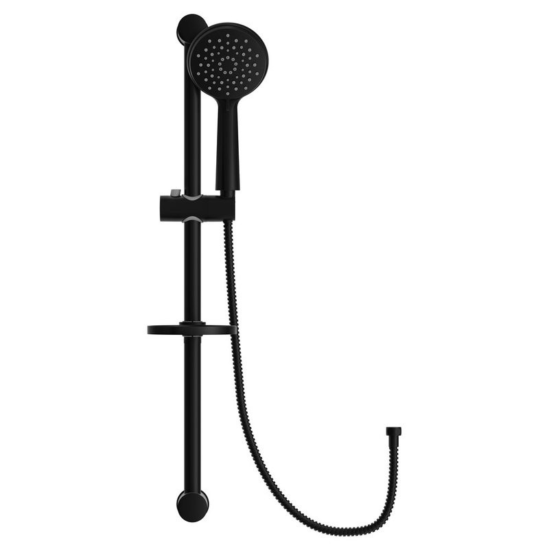 Душевой гарнитур Cersanit Лара (Lara) 68146 матовый черный