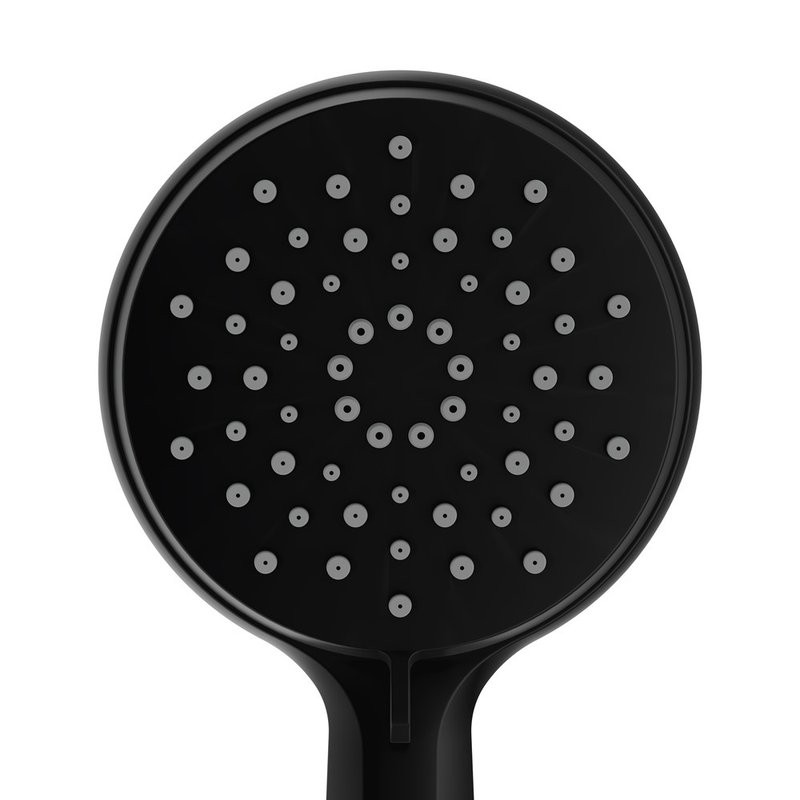 Душевой гарнитур Cersanit Лара (Lara) 68146 матовый черный