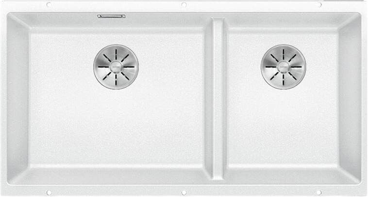 Мойка кухонная Blanco Subline 480/320-U белая