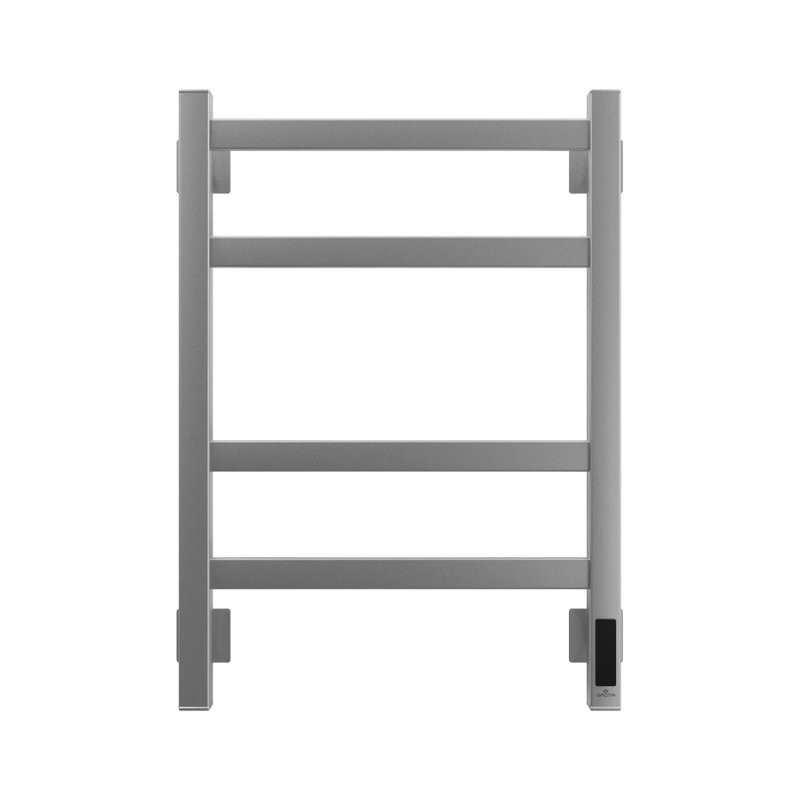 Полотенцесушитель электрический Grota Nosto 430х600 NM EL 60x45 см, подключение справа, слева, скрытое подключение справа, матовый хром, лесенка