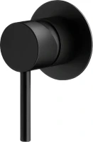 Встраиваемый смеситель для душа и ванны Plumberia Selection Ixo KITXO1135NO С ВНУТРЕННЕЙ ЧАСТЬЮ, матовый черный
