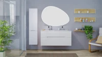 Мебель для ванной комнаты Jorno Modul 120 зеркало STWORKI Скаген