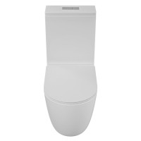 Унитаз-компакт напольный Grossman GR-4494SQ с микролифтом, белый глянец