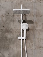 Душевая стойка Orange Lutz M04-944w белая