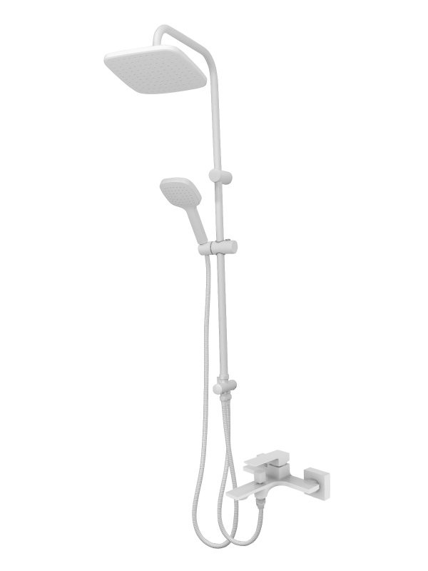 Душевая стойка Orange Lutz M04-944w белая