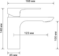 Смеситель для раковины Wasserkraft Dinkel 5803