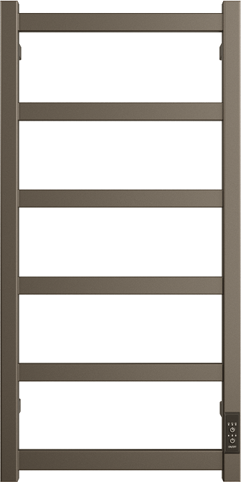 Полотенцесушитель электрический Двин J plaza neo 80х40, оружейная сталь