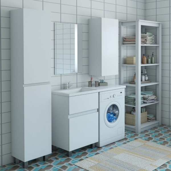 Мебель для ванной комнаты Эстет Dallas Luxe 120 напольная, 2 ящика L