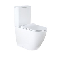 Унитаз-компакт напольный AZARIO Grado AZ-2141 глянцевый белый