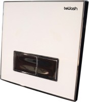 Система инсталляции для унитазов beWash Vago BW74, P05WC с кнопкой смыва, белое стекло, хром
