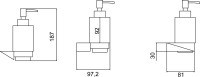 Дозатор Boheme New Venturo 10317-CR-B