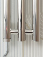 Полотенцесушитель электрический Сунержа Терция 4.0 00-0884-1206 120x15 см, подключение слева, скрытое подключение слева, без покрытия, I-образный