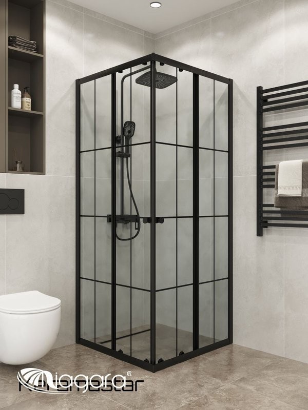 Душевая перегородка Niagara Eco NG-1009-14QKL (90x90x190 см)