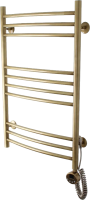 Полотенцесушитель электрический Domoterm Калипсо П10 50x80, правый, бронза
