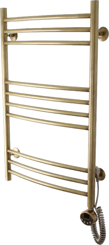 Полотенцесушитель электрический Domoterm Калипсо П10 50x80, правый, бронза