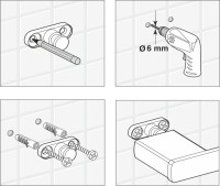 Полотенцедержатель Wasserkraft Sauer K-7930