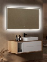 Зеркало Abber See AG6115SL-1.2 120х80 см, с подсветкой