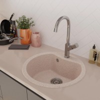 Мойка кухонная Mixline ML-GM09 песочная