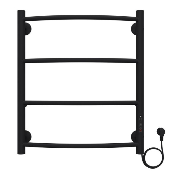 Полотенцесушитель электрический Azario VERONA 500/600 черный (AZ04856B)