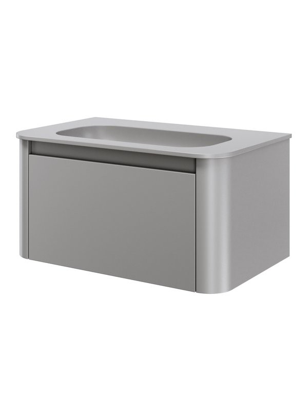 Тумба под раковину без столешницы Armadi Art Voi 80 подвесная, luna