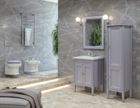 Шкаф пенал для ванной Caprigo Albion Concept 34050R-SF028 R стилл