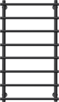 Полотенцесушитель электрический Secado Турин 4673739243862 100x55 см, подключение слева, матовый черный, лесенка