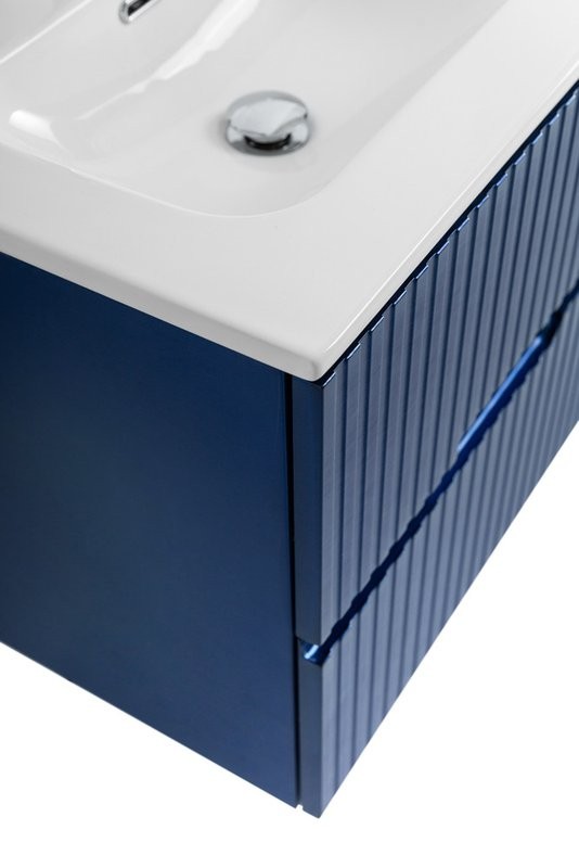 Мебель для ванной комнаты Cezares Duet 120 sapfiro, раковина Cezares CZR-8073-120-2 двойная