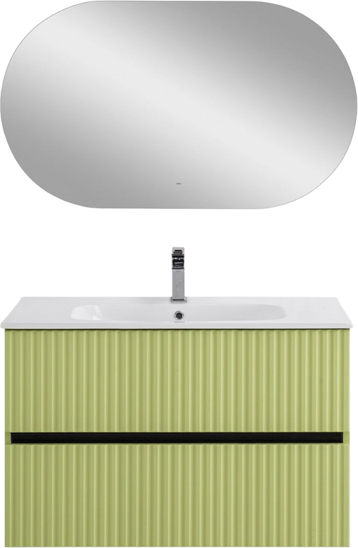 Мебель для ванной комнаты Art&Max Torino 90 подвесная, мята