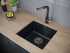 Мойка кухонная Paulmark Brilon PM104546-BLM черный металлик